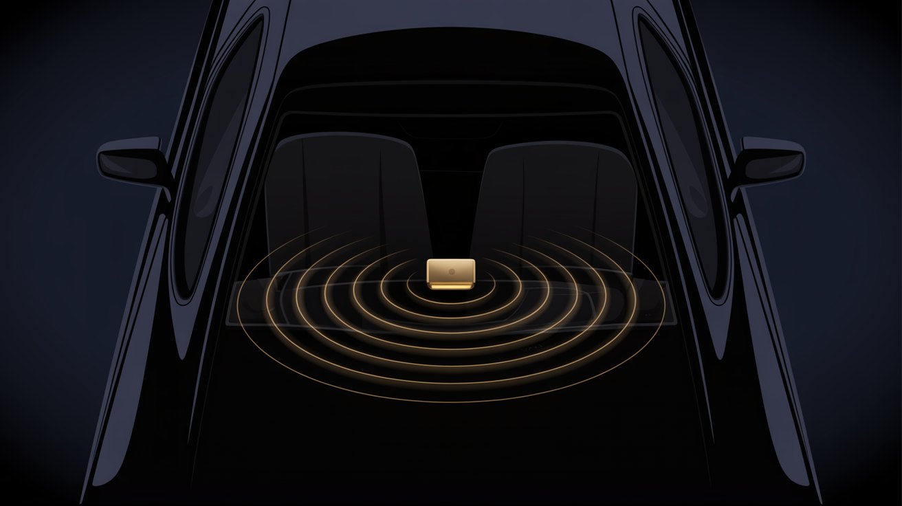 CarANC on the centre console, cancelling cabin drone